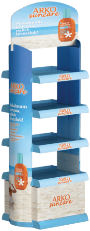 Arko Suncare — Enjeksiyon Zemin Standları | Ata Dizayn
