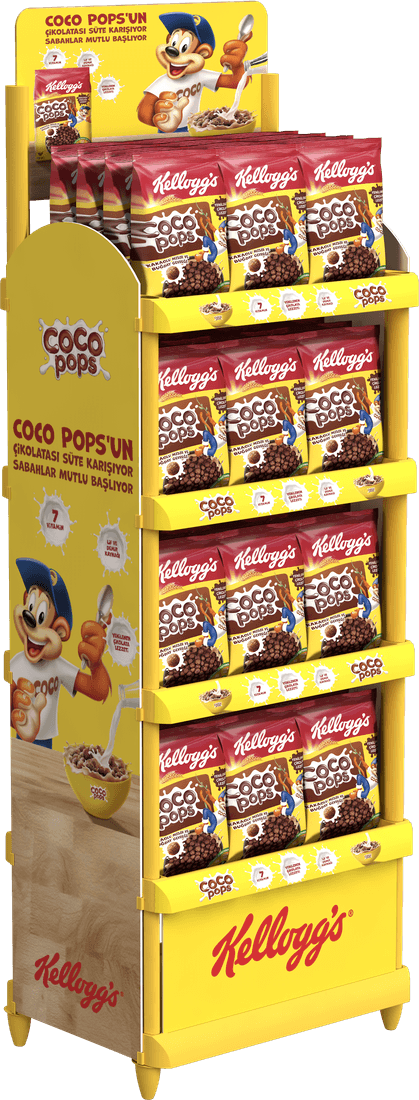 Coco Pops — Enjeksiyon Zemin Standları | Ata Dizayn