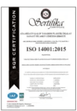Ata Dizayn Kalıp Tasarım Plastik İmalat Sanayi Ticaret Ltd. Şti. — ISO 14001:2015