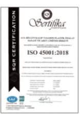 Ata Dizayn Kalıp Tasarım Plastik İmalat Sanayi Ticaret Ltd. Şti. — ISO 45001:2018