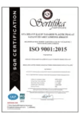 Ata Dizayn Kalıp Tasarım Plastik İmalat Sanayi Ticaret Ltd. Şti. — ISO 9001:2015