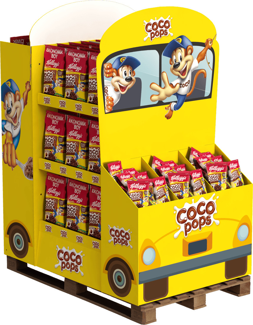 Coco Pops — Karton Stand Çözümleri | Ata Dizayn
