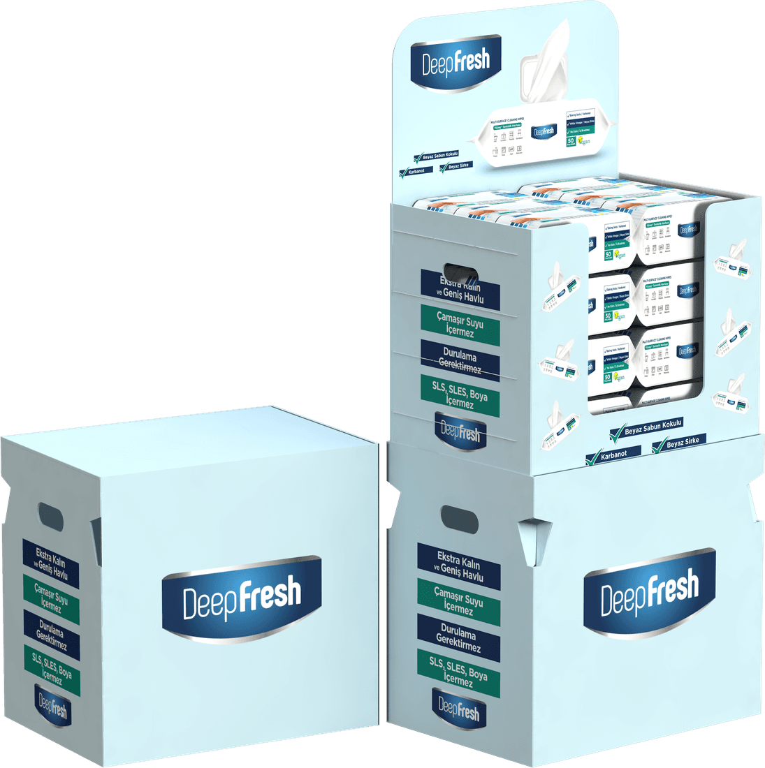 DeepFresh — Karton Stand Çözümleri | Ata Dizayn