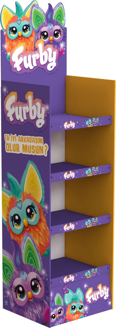 Furby — Karton Stand Çözümleri | Ata Dizayn