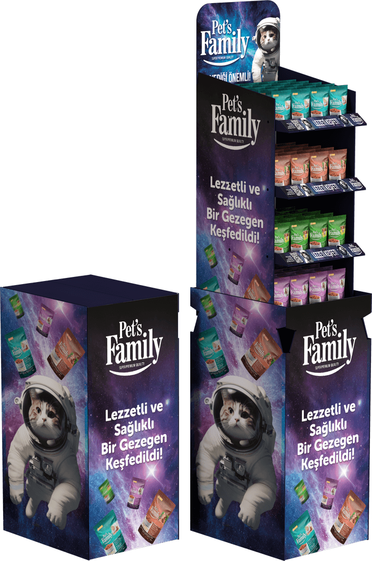 Pet’s Family — Karton Stand Çözümleri | Ata Dizayn