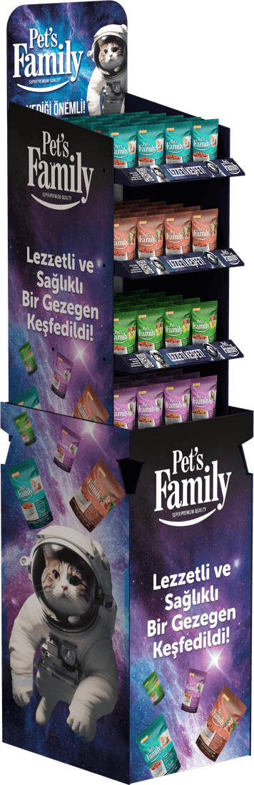 Pet’s Family — Karton Stand Çözümleri | Ata Dizayn